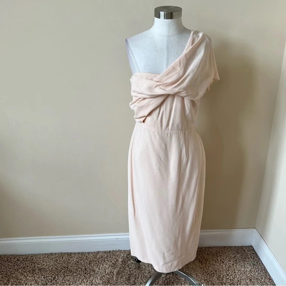 New! Reiss Riana One Shoulder Dress Size 4 13240